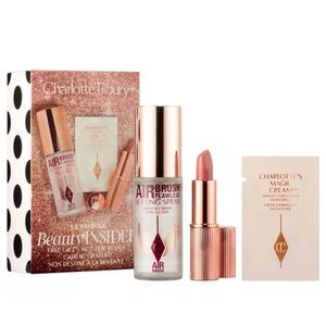 Charlotte Tilbury Airbrush Flawless Setting Spray and Lipstick Set - Pink